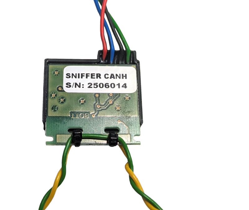 CAN sniffer lite - špatné připojení