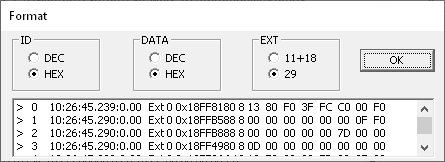 PP2CAN File sender - import