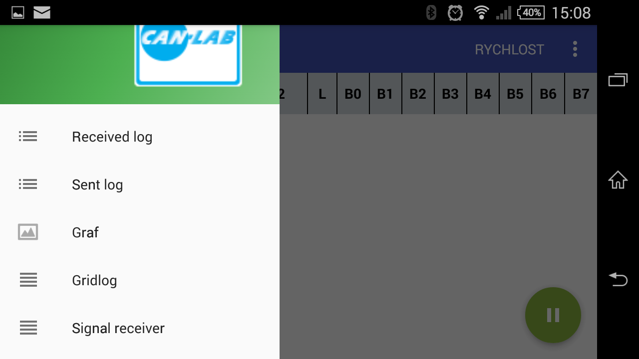 USB2CAN a aplikace pro Android