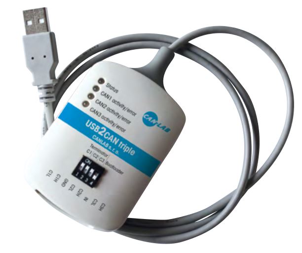 USB2CAN triple interface